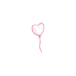 Heart Balloon - simple - heart - Lossless PNG