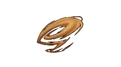 Gold Spiral Vortex - rotation - Lossless PNG