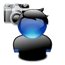 Blue Avatar Character - icon - High Resolution PNG