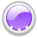 Purple Gemstone - purple - No Background PNG