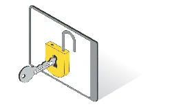 Lock and Key - Transparent Layer PNG