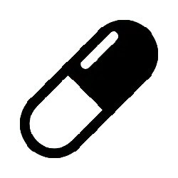 Paperclip - office - black - High Resolution PNG