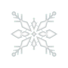 Snowflake - symmetry - geometric shape - PNG Images