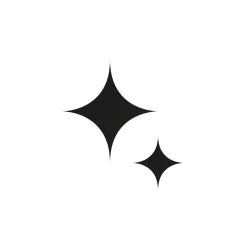 Four-pointed star - minimalist - Free Download PNG
