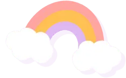 Rainbow and Clouds - nature - Recommended PNG