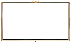Gold Frame - simple - PNG