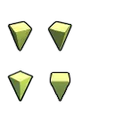 Green Pyramid - green - High Resolution PNG