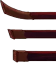 Red Sword Hilt - weapon - Transparent Background PNG