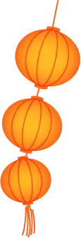 Lantern - China - Transparent Background PNG - Pic 1