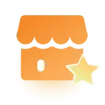Shop Icon - yellow - Transparent Layer PNG