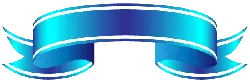 Blue Ribbon - ribbon - pattern - No Background PNG