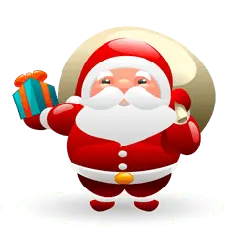 Santa Claus - hats - gift - No Watermark PNG