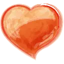 Glass Heart - Transparent Background PNG