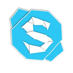 S - blue - Transparent Layer PNG