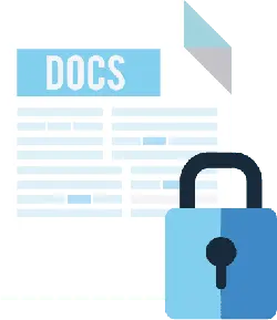 Document Encryption - protection - Transparent Layer PNG