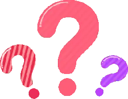 Question Mark - striped - Free Download PNG