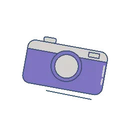 Purple Camera - technology - Transparent Layer PNG