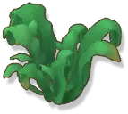 Green Plant Sculpture - abstract - Transparent Background PNG
