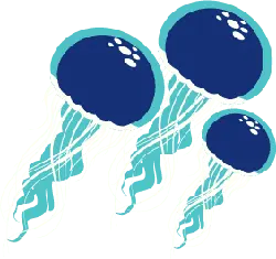 Jellyfish - marine life - Recommended PNG