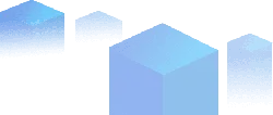 Blue Cubes - design - PNG