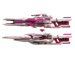 Pink Mecha Warrior - mechanical - Transparent Layer PNG