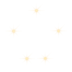 Five-pointed Star - symmetrical - PNG Images