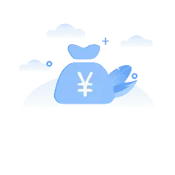 Blue Money Bag - growth - No Watermark PNG