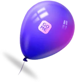 Gradient Balloon - gradient color - No Background PNG