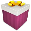 Gift Box - white - Free for Commercial Use PNG