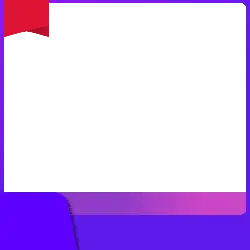 Purple Border Black Background - gradient - No Watermark PNG