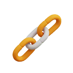 Chain - industrial - yellow - PNG