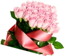 Pink Rose Bouquet - romance - High Resolution PNG