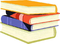 Colorful Books - No Watermark PNG