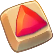 Red Triangle Button - red - Lossless PNG