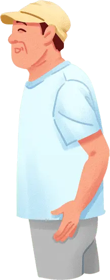 Cartoon Character with Hat - hat - Recommended PNG