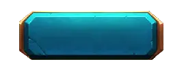 Blue Gemstone - metal frame - PNG