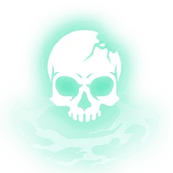 Glowing Skull - skull - Transparent Background PNG