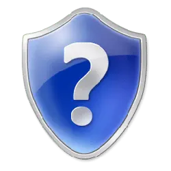 Blue Shield with Question Mark Icon - icon - PNG Images
