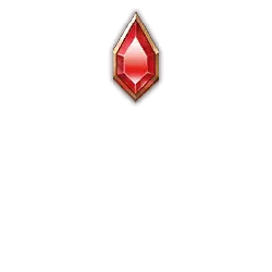 Red Gem - shining - PNG