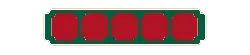 Red Rectangular Frame - color contrast - PNG Images
