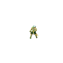 Ice Witch - mage - Transparent Background PNG