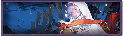 White Hair Girl - magic - girl - No Background PNG