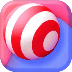 Striped Ball - interaction - Lossless PNG