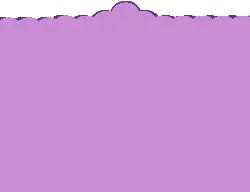 Purple Wave Clouds - illustration - No Background PNG