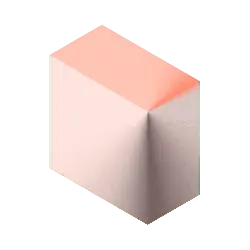 Cube - gradient - No Background PNG