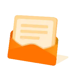 Envelope with Document - communication - Transparent Layer PNG