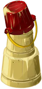 Water Bucket - plastic - Free Download PNG