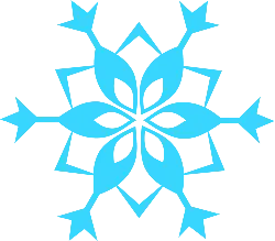 Snowflake - abstract - Free PNG