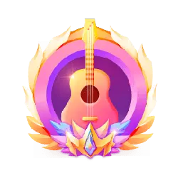 Guitar Badge - instrument - Free Download PNG