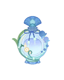 Blue Magic Bottle - blue - PNG
